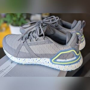 New With Box Men's Adidas Solarthon Boost Spikeless Golf Shoes In Gray